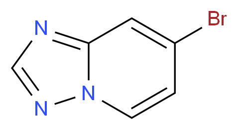 7-Bromo[1,2,4]triazolo[1,5-a]pyridine_Molecular_structure_CAS_1053655-66-5)