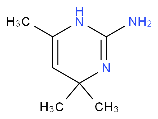 4,4,6-Trimethyl-1,4-dihydropyrimidin-2-amine_Molecular_structure_CAS_)