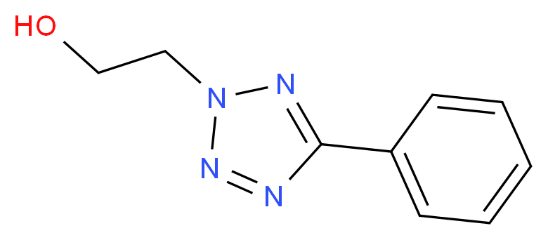 2-(5-phenyl-2H-tetrazol-2-yl)ethanol_Molecular_structure_CAS_93742-43-9)
