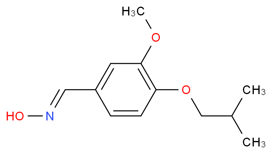 4-Isobutoxy-3-methoxy-benzaldehyde oxime_Molecular_structure_CAS_)