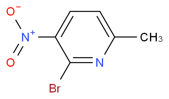 2-bromo-6-methyl-3-nitropyridine_Molecular_structure_CAS_374633-31-5)