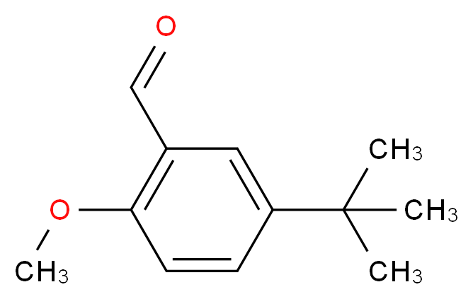 5-(tert-Butyl)-2-methoxybenzaldehyde_Molecular_structure_CAS_85943-26-6)