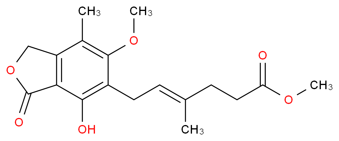 Methyl Mycophenolate (EP Impurity E)_Molecular_structure_CAS_31858-66-9)