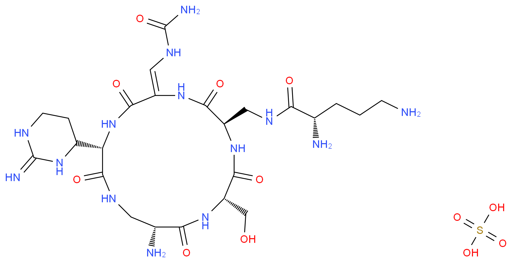 CAS_1405-37-4 molecular structure