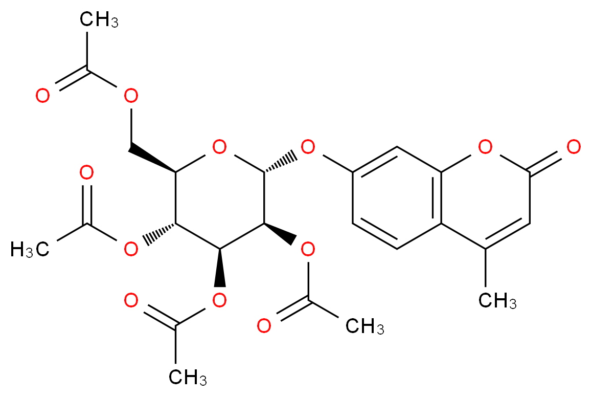4-Methylumbelliferyl 2,3,4,6-Tetra-O-acetyl-α-D-mannopyranoside_Molecular_structure_CAS_28541-71-1)
