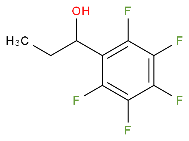1-(2,3,4,5,6-Pentafluorophenyl)-1-propanol_Molecular_structure_CAS_25622-74-6)