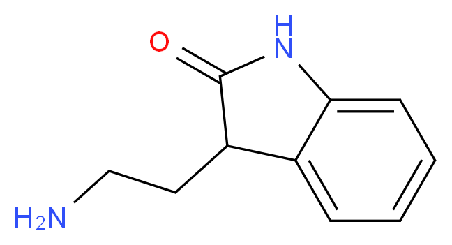 3-(2-aminoethyl)indolin-2-one_Molecular_structure_CAS_)