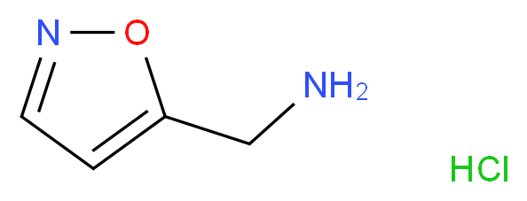 C-ISOXAZOL-5-YL-METHYLAMINE HYDROCHLORIDE_Molecular_structure_CAS_440099-32-1)