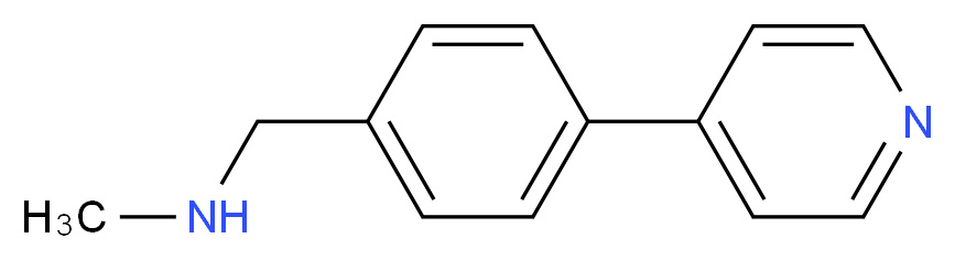 N-Methyl-4-(pyridin-4-yl)benzylamine 90%_Molecular_structure_CAS_852180-64-4)