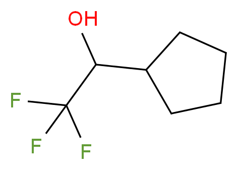 1-cyclopentyl-2,2,2-trifluoroethan-1-ol_Molecular_structure_CAS_)