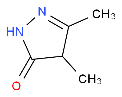 2,4-Dihydro-4,5-dimethyl-3H-pyrazol-3-one_Molecular_structure_CAS_6628-22-4)