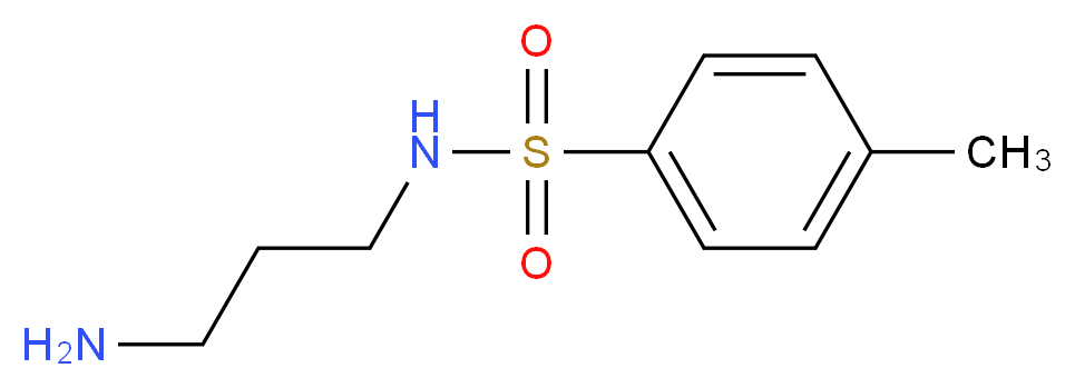 N-(3-aminopropyl)-4-methylbenzenesulfonamide_Molecular_structure_CAS_56125-49-6)