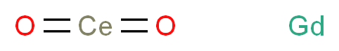 Cerium(IV) oxide-gadolinium doped_Molecular_structure_CAS_)