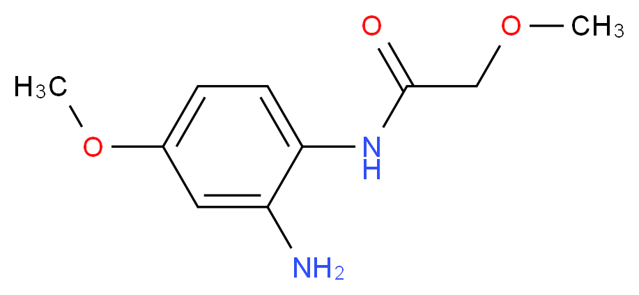 N-(2-amino-4-methoxyphenyl)-2-methoxyacetamide_Molecular_structure_CAS_926248-15-9)