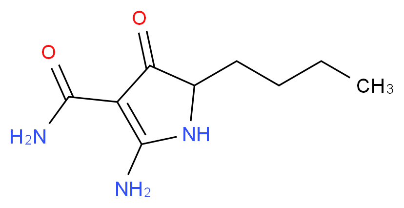2-amino-5-butyl-4-oxo-4,5-dihydro-1H-pyrrole-3-carboxamide_Molecular_structure_CAS_)