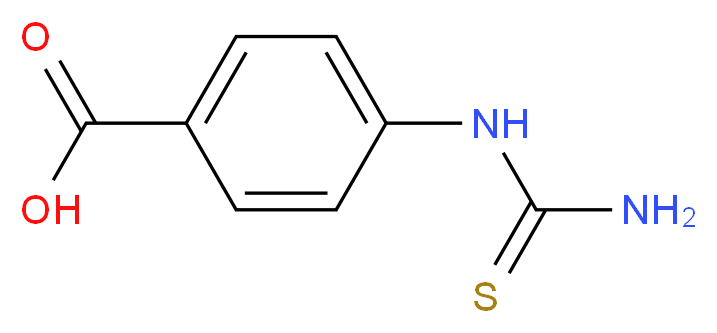 1-(4-Carboxyphenyl)-2-thiourea_Molecular_structure_CAS_7366-56-5)
