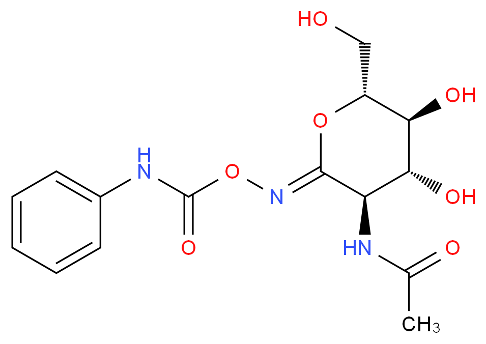 (E)-O-(2-Acetamido-2-deoxy-D-glucopyranosylidene)amino N-PhenylcarbamateDiscontinued_Molecular_structure_CAS_872611-16-0)