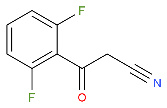 2,6-Difluorobenzoylacetonitrile_Molecular_structure_CAS_40017-76-3)