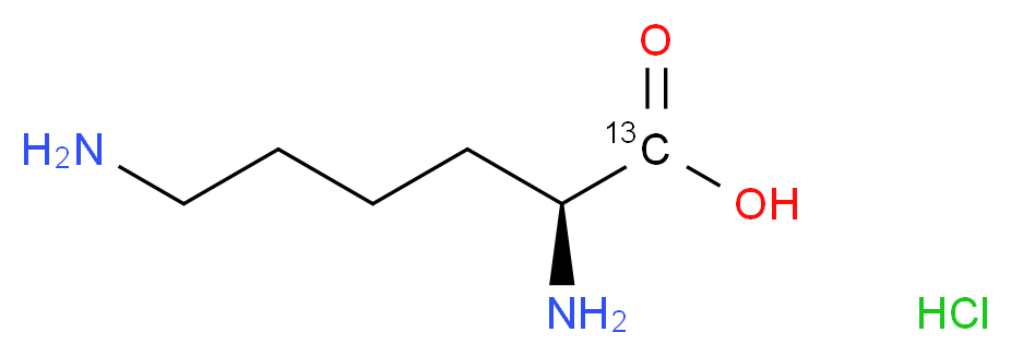 L-Lysine-1-13C hydrochloride_Molecular_structure_CAS_)