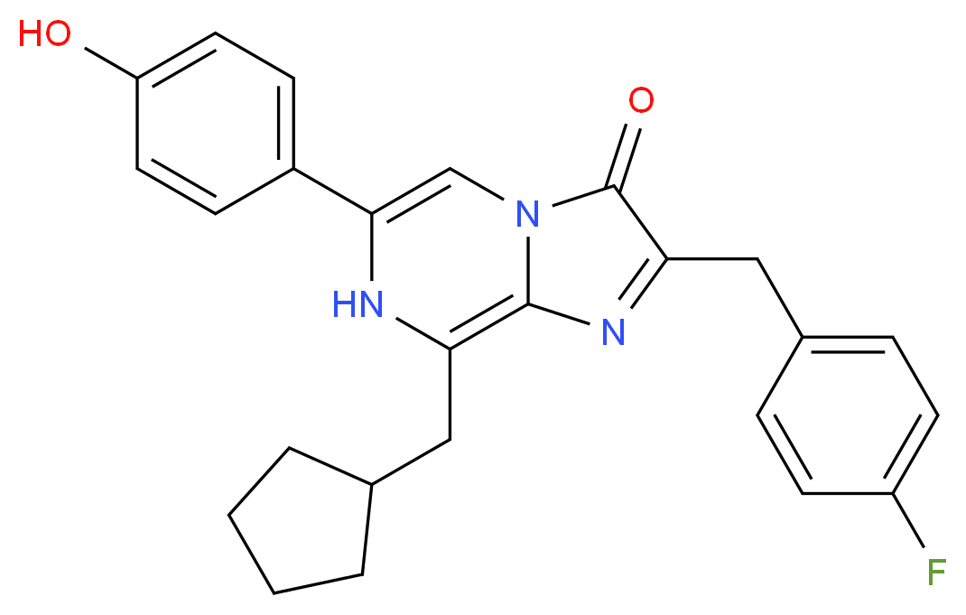 Coelenterazine fcp_Molecular_structure_CAS_123437-33-2)