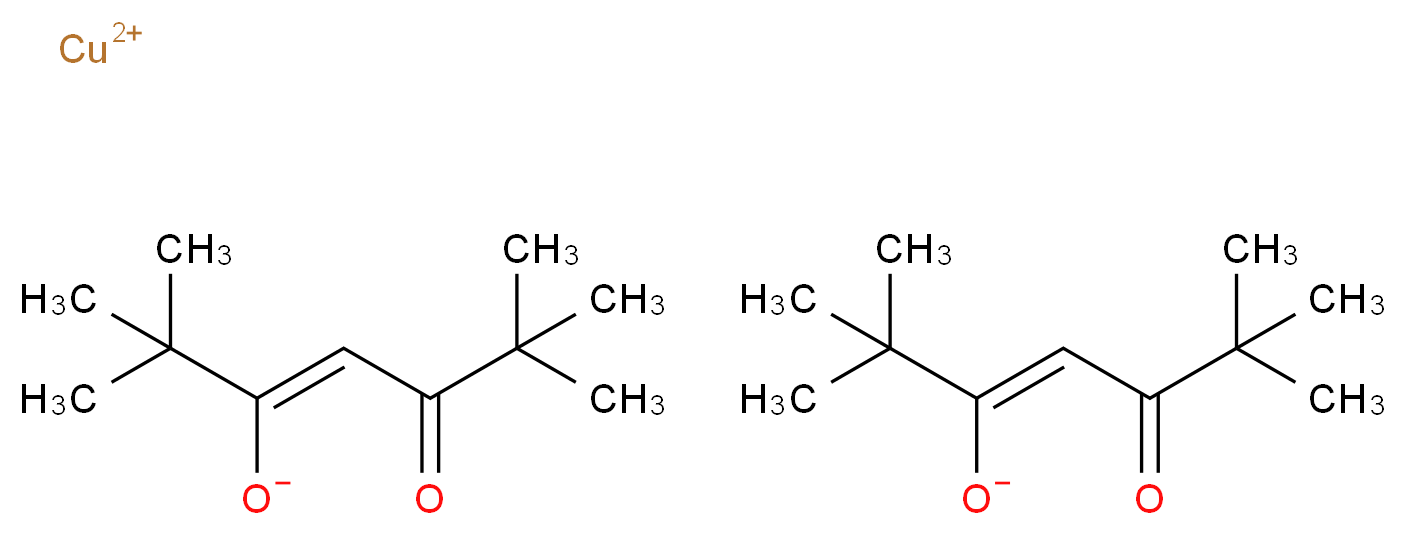 Bis(2,2,6,6-tetramethyl-3,5-heptanedionato)copper(II)_Molecular_structure_CAS_14040-05-2)