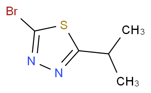 2-bromo-5-isopropyl-1,3,4-thiadiazole_Molecular_structure_CAS_1019111-62-6)