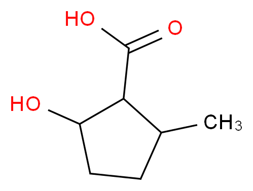 2-hydroxy-5-methylcyclopentane-1-carboxylic acid_Molecular_structure_CAS_)