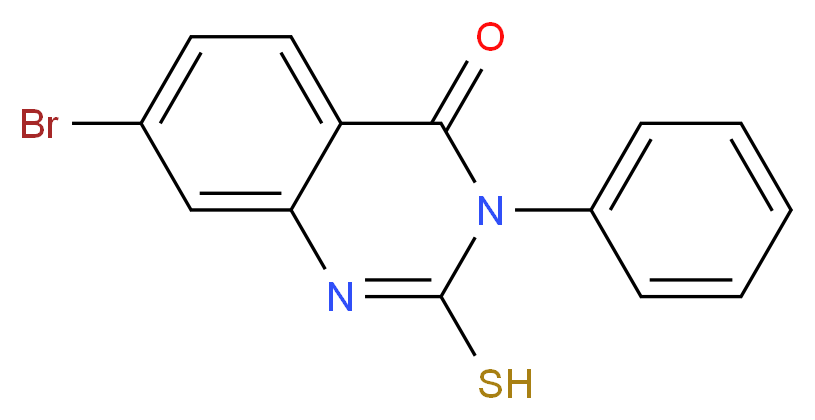 7-bromo-2-mercapto-3-phenylquinazolin-4(3H)-one_Molecular_structure_CAS_)
