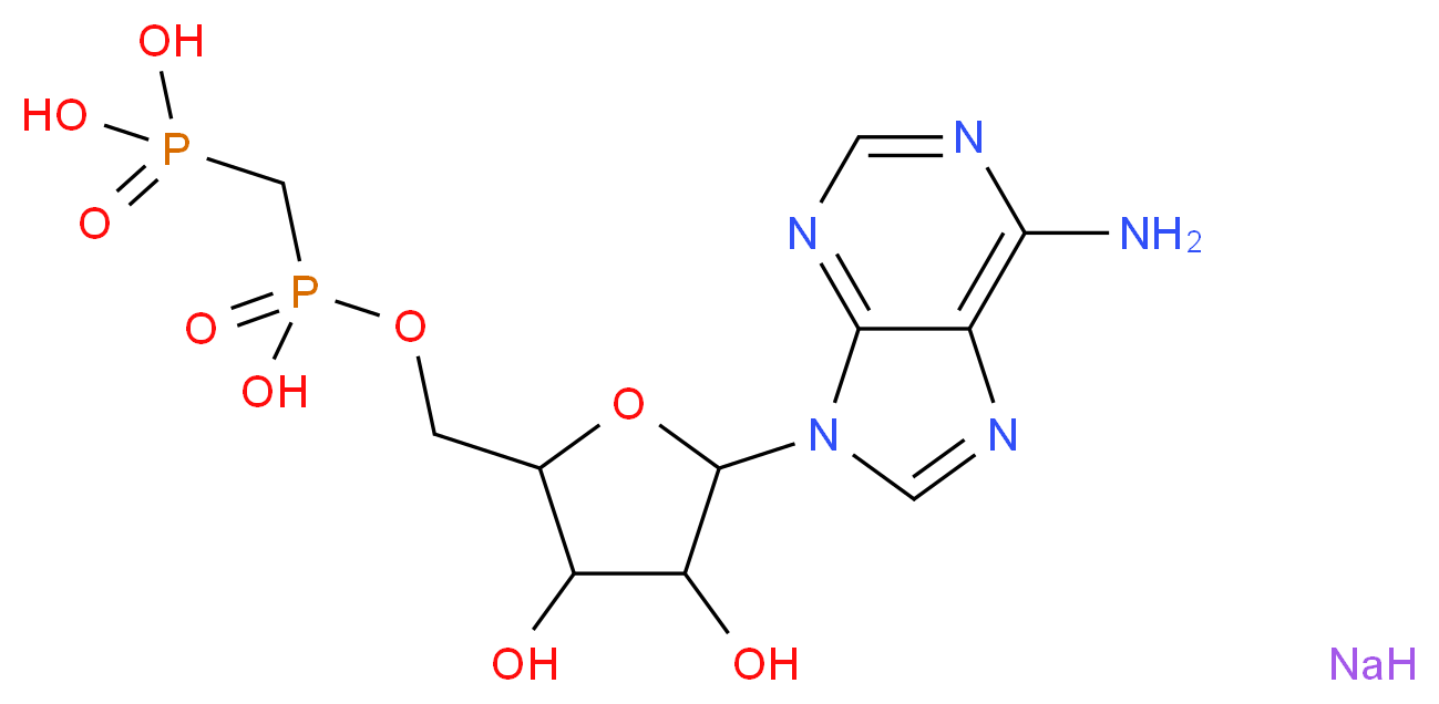 α,β-Methyleneadenosine 5′-diphosphate sodium salt_Molecular_structure_CAS_104835-70-3)