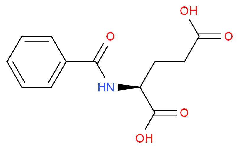 BENZOYL-L-GLUTAMIC ACID_Molecular_structure_CAS_6094-36-6)