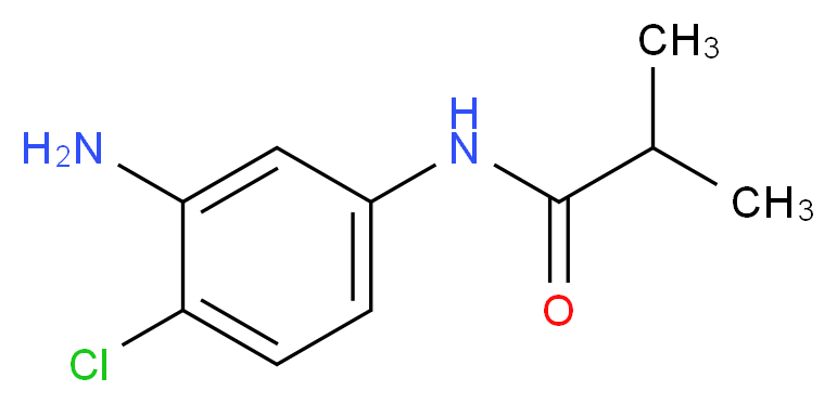N-(3-Amino-4-chlorophenyl)-2-methylpropanamide_Molecular_structure_CAS_916813-19-9)