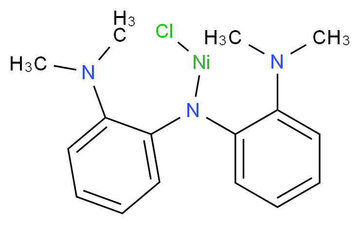 Bis[(2-dimethylamino)phenyl]amine nickel(II) chloride_Molecular_structure_CAS_1033772-47-2)