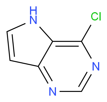 4-Chloro-5H-pyrrolo[3,2-d]pyrimidine_Molecular_structure_CAS_84905-80-6)