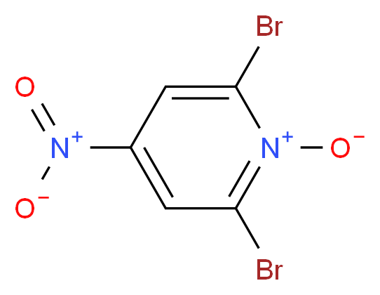 2,6-Dibromo-4-nitropyridine oxide_Molecular_structure_CAS_98027-81-7)