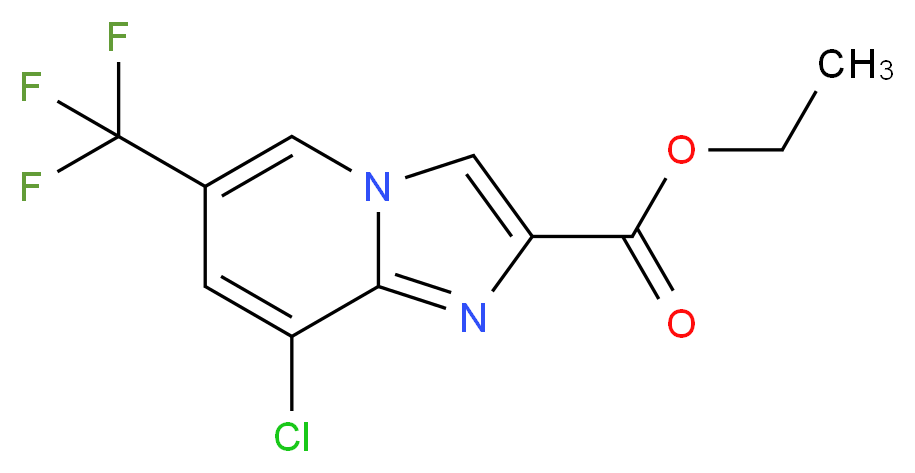 Ethyl 8-chloro-6-(trifluoromethyl)imidazo[1,2-a]-pyridine-2-carboxylate_Molecular_structure_CAS_353258-31-8)