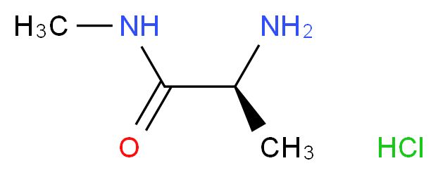 (S)-2-amino-N-methylpropanamide hydrochloride_Molecular_structure_CAS_)
