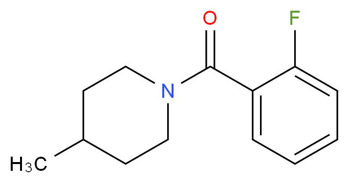 1-(2-Fluorobenzoyl)-4-methylpiperidine_Molecular_structure_CAS_346719-56-0)