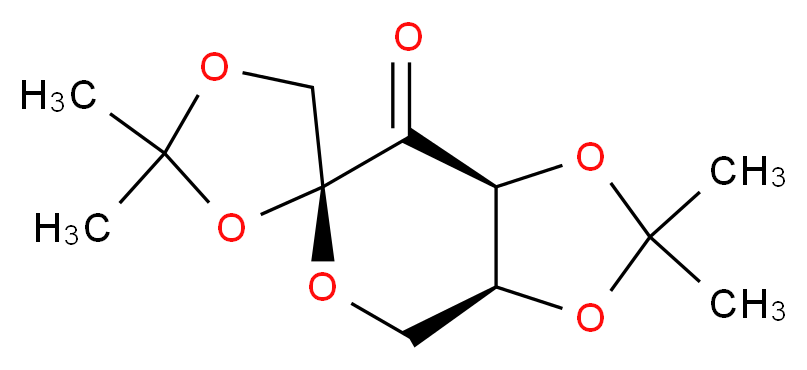 1,2:4,5-Bis-O-(isopropylidene)-beta-L-erythro-2,3-hexodiulo-2,6-pyranose_Molecular_structure_CAS_198965-05-8)