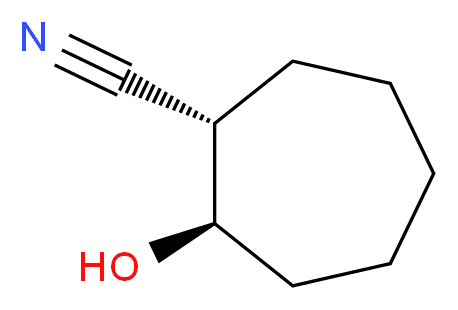 trans-2-hydroxycycloheptane-1-carbonitrile_Molecular_structure_CAS_)