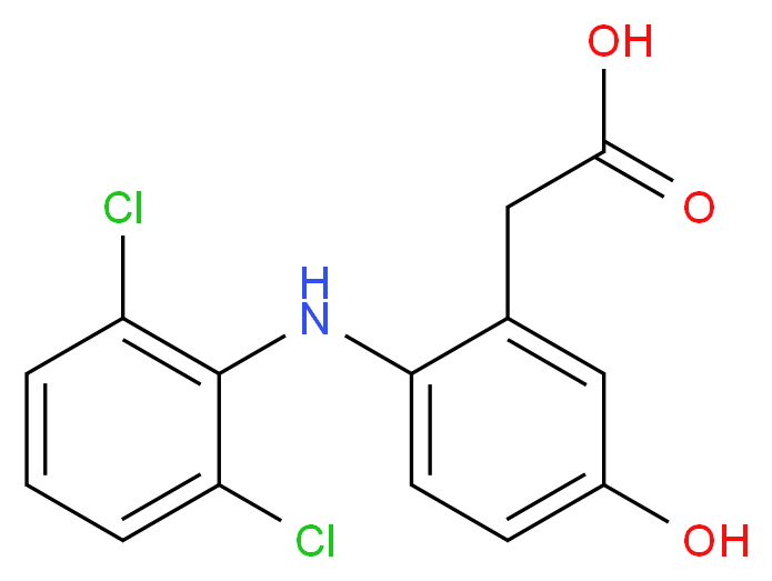 5-Hydroxy Diclofenac_Molecular_structure_CAS_69002-84-2)