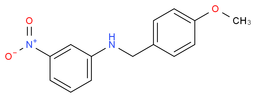 N-(4-Methoxybenzyl)-3-nitroaniline_Molecular_structure_CAS_)