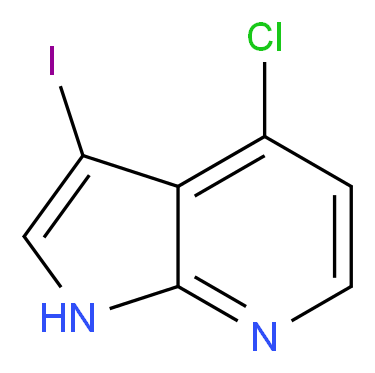 4-Chloro-3-iodo-1H-pyrrolo[2,3-b]pyridine_Molecular_structure_CAS_869335-73-9)