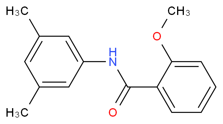 2-Methoxy-N-(3,5-dimethylphenyl)benzamide_Molecular_structure_CAS_418787-08-3)