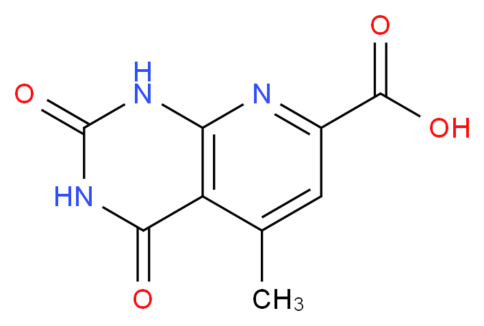 5-methyl-2,4-dioxo-1,2,3,4-tetrahydropyrido[2,3-d]pyrimidine-7-carboxylic acid_Molecular_structure_CAS_)