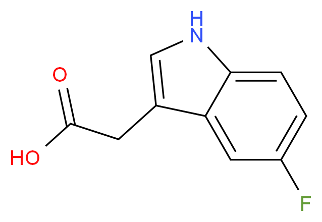 5-Fluoroindole-3-acetic acid_Molecular_structure_CAS_443-73-2)