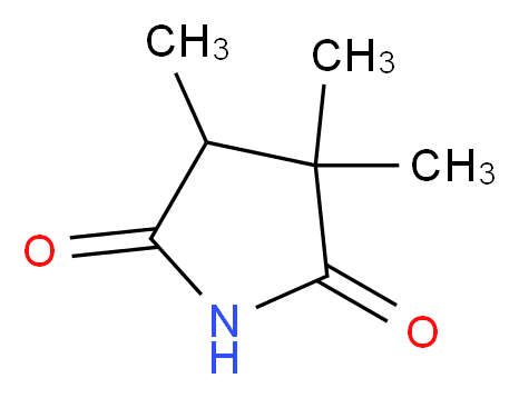 α,α-Dimethyl-β-methylsuccinimide_Molecular_structure_CAS_61748-86-5)