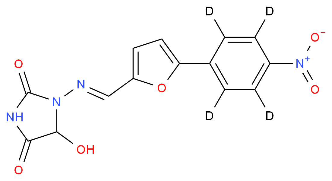 5-Hydroxy Dantrolene-d4_Molecular_structure_CAS_)