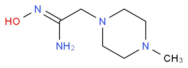 (1Z)-N'-hydroxy-2-(4-methyl-1-piperazinyl)ethanimidamide_Molecular_structure_CAS_650579-66-1)