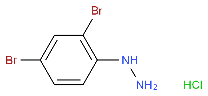 2,4-Dibromophenylhydrazine hydrochloride_Molecular_structure_CAS_)