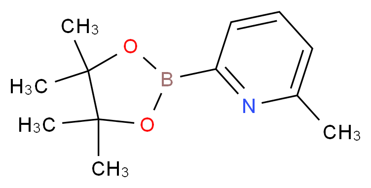 6-METHYLPYRIDINE-2-BORONIC ACID PINACOL ESTER_Molecular_structure_CAS_1096689-44-9)